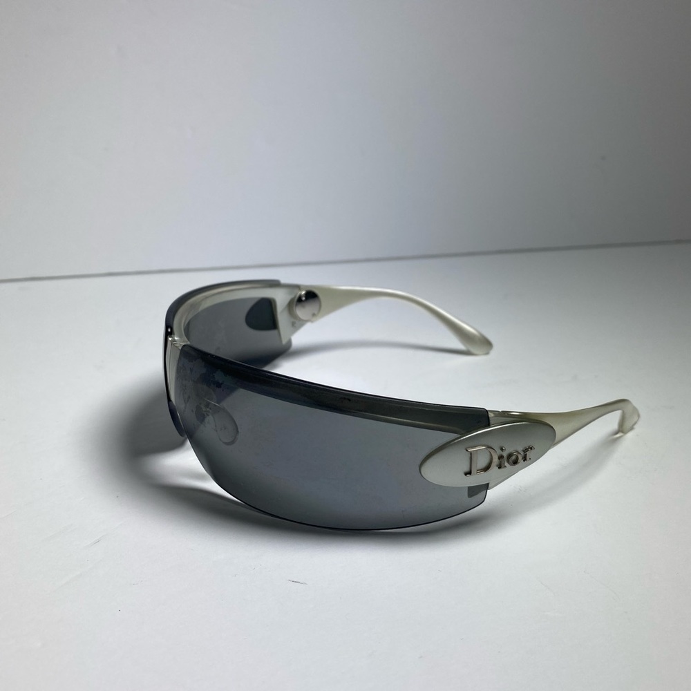 2000’S CHRISTIAN DIOR JOHN GALLIANO ERA “SUMMER 2” WRAP FOLDABLE SUNGLASSES
